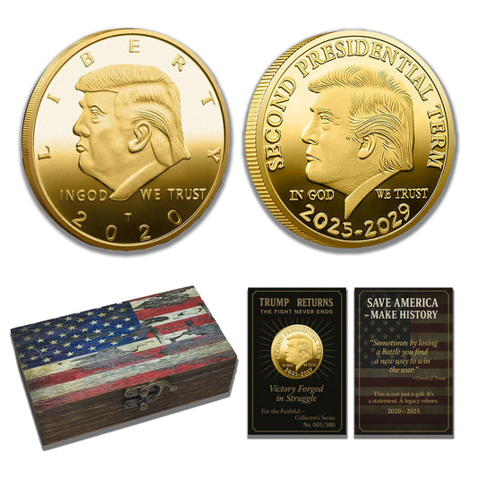 Donald Trump Gold Coin Set -- THE COMEBACK OF A LIFETIME.