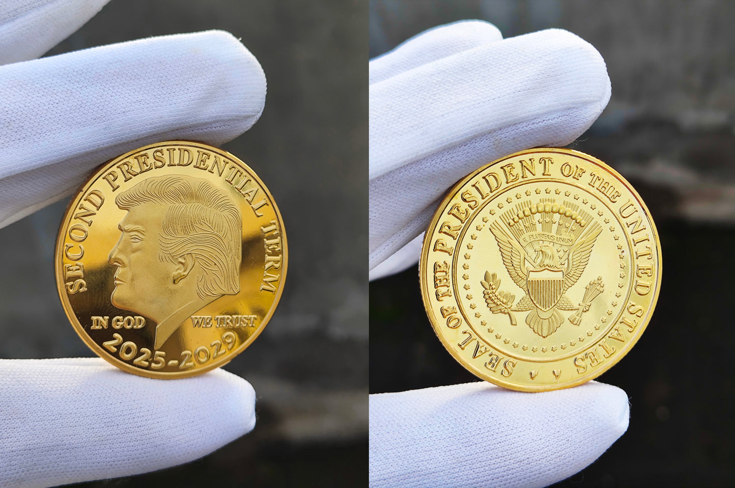 Donald Trump Gold Coin Set -- THE COMEBACK OF A LIFETIME.