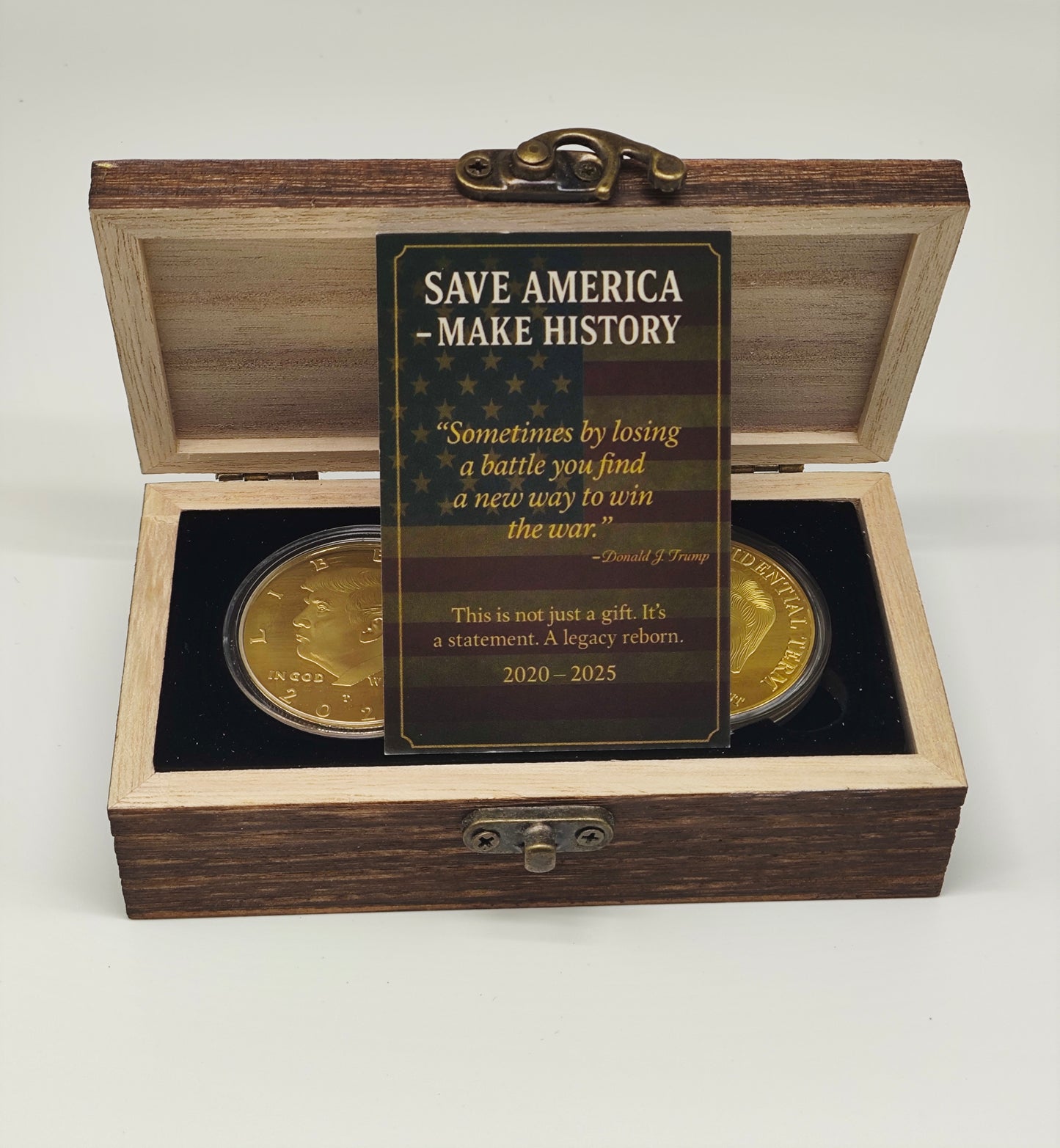 Donald Trump Gold Coin Set -- THE COMEBACK OF A LIFETIME.