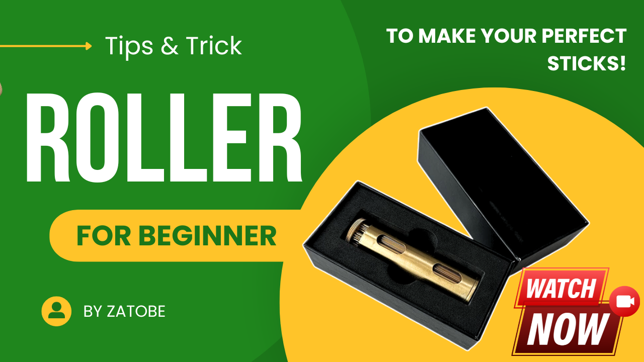 Load video: Tips &amp; Tricks to make your perfect sticks in one minute with Zatobe roller!