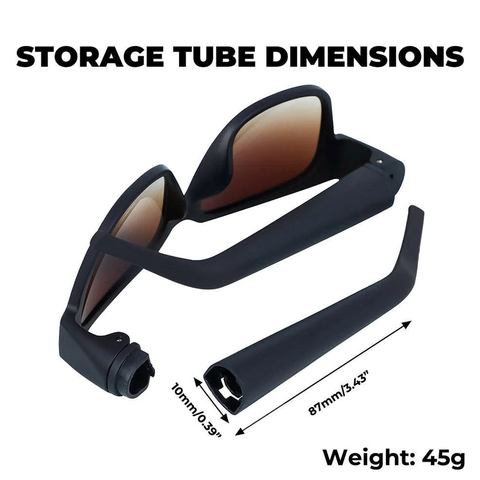 Zatobe HIDDEN STORAGE SUNGLASSES